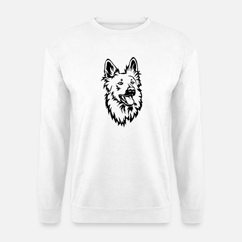 Harzer Fuchs Head - Unisex Sweatshirt - white
