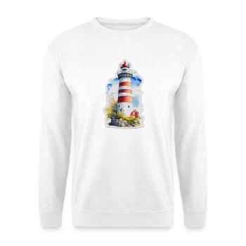 Lighthouse - Unisex Sweatshirt - white - Front