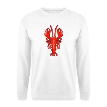 MEERESFRÜCHTE HUMMER - Unisex Pullover - Weiß - Vorne