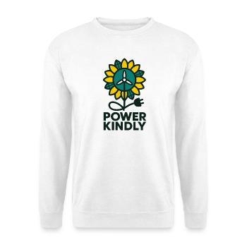 Power Kindly - Unisex Sweatshirt - white - Front