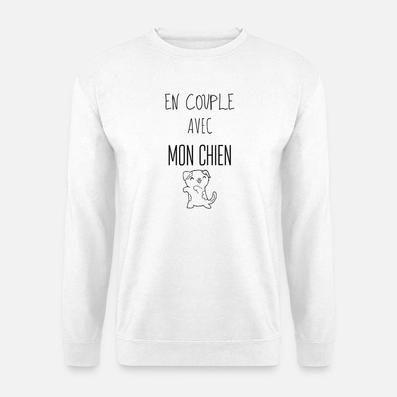 Innenbereich Natur Öko Illustration - Unisex Pullover - Weiß