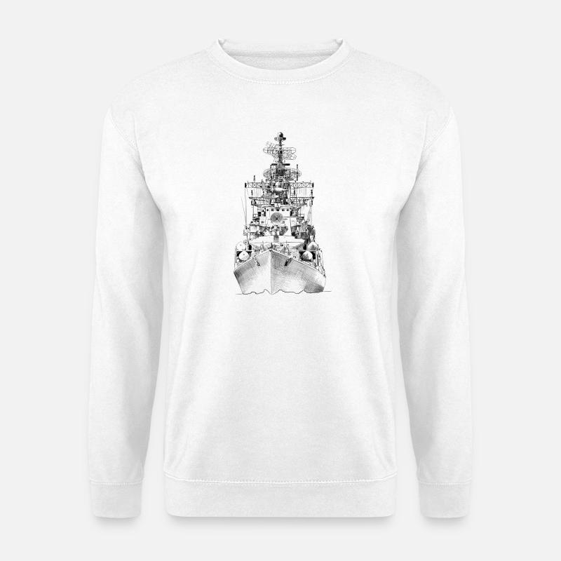 Schiff  - Unisex Pullover - Weiß