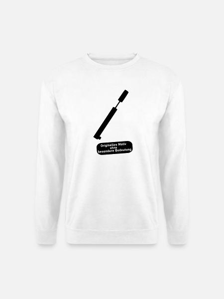 Originelles Motiv ohne besondere Bedeutung Pumpe - Unisex Pullover - Weiß