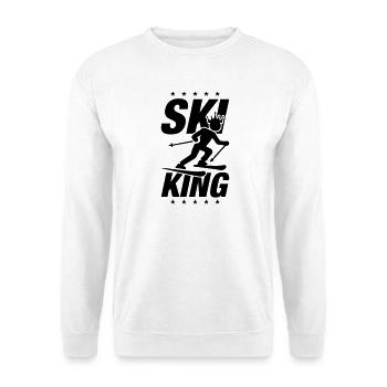 Ski King - Unisex Sweatshirt - white - Front