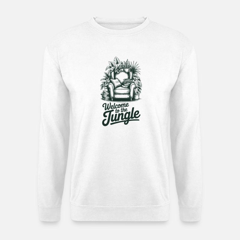 Passionné de Cluttercore - Sweat-shirt Unisexe - blanc