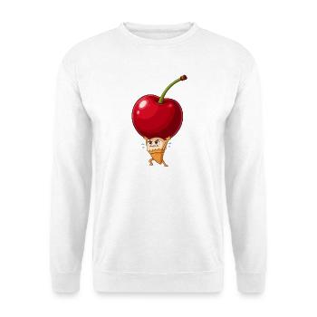 Glace Cherry Lifting - Sweat-shirt Unisexe - blanc - Devant