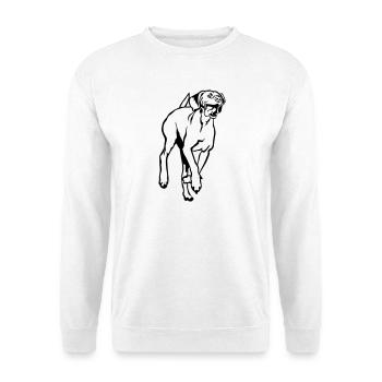 Magyar Vizsla - Unisex Pullover - Weiß - Vorne