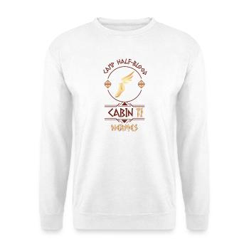 Cabin #11 in Camp Half Blood, Child of Hermes - Unisex Sweatshirt - white - Front
