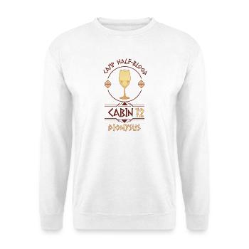 Cabin #12 in Camp Half Blood, Child of Dionysus - Unisex Sweatshirt - white - Front