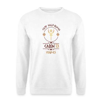 Cabin #13 in Camp Half Blood, Child of Hades - Unisex Sweatshirt - white - Front