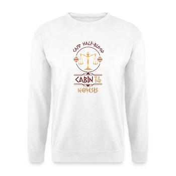 Cabin #16 in Camp Half Blood, Child of Nemesis - Unisex Sweatshirt - white - Front