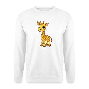 Baby-Giraffen - Unisex Pullover - Weiß - Vorne