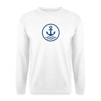 Anchor Nautical Design - Unisex Sweatshirt - white - Front