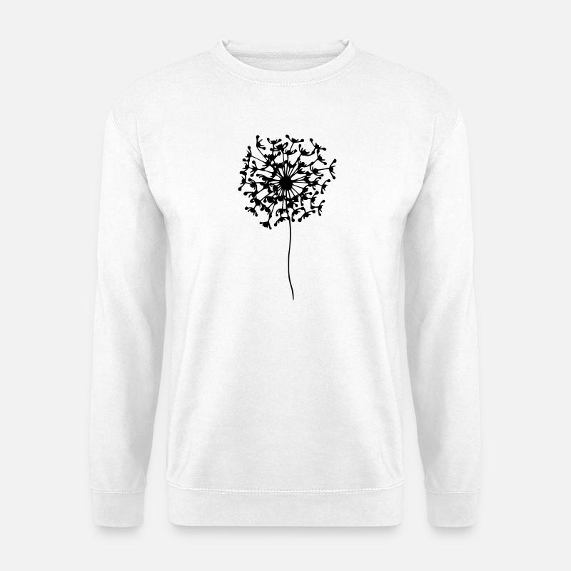 MARLA Puste-Bobby - by heavenlygoods DESIGN - Unisex Pullover - Weiß
