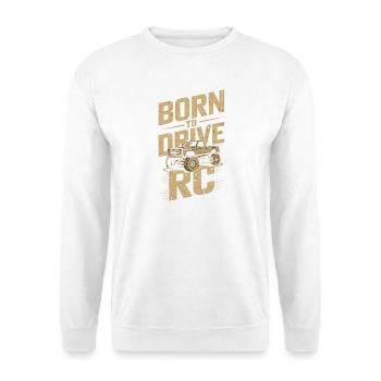  Born To Drive RC Offroad Monstertruck - Unisex Pullover - Weiß - Vorne