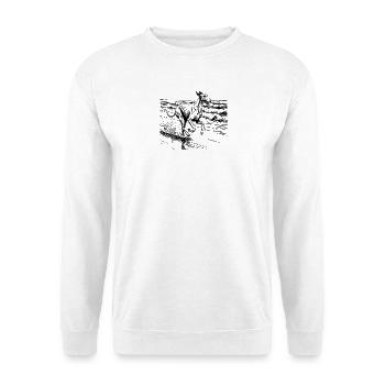 Tag am Meer 2 - Unisex Pullover - Weiß - Vorne