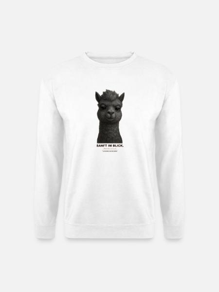 sanft-im-blick - Unisex Pullover - Weiß