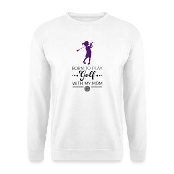 Golf - Unisex Pullover - Weiß - Vorne