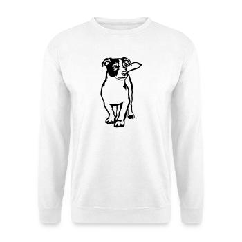Jack Russell Terrier - Sweat-shirt Unisexe - blanc - Devant