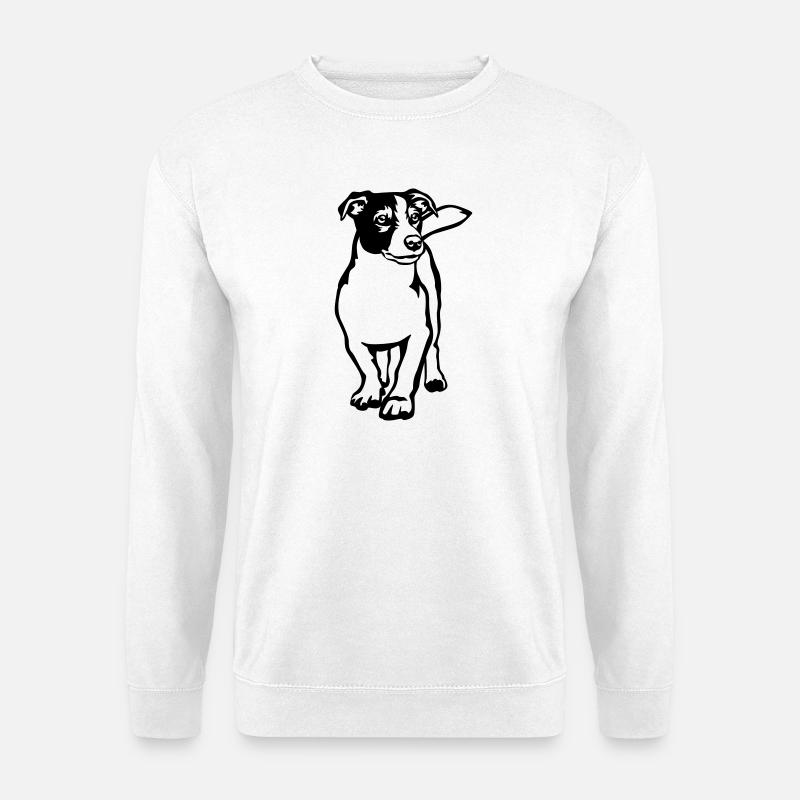 Jack Russell Terrier - Unisex Pullover - Weiß
