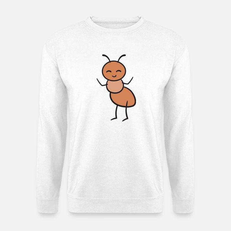 Ameise Ameisen - Unisex Pullover - Weiß