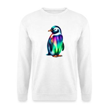 Pingouin - Sweat-shirt Unisexe - blanc - Devant