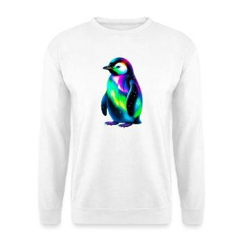 Pingouin - Sweat-shirt Unisexe - blanc - Devant
