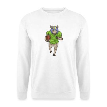 Boar Sports de football américain - Sweat-shirt Unisexe - blanc - Devant