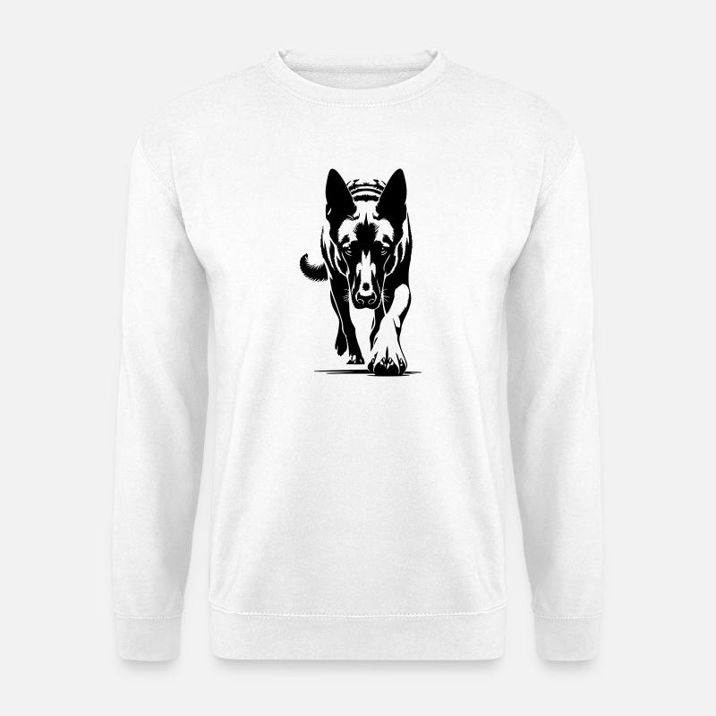 Hollandse Herder - Unisex Pullover - Weiß