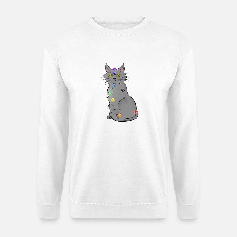 Chat-kra - Unisex Pullover - Weiß