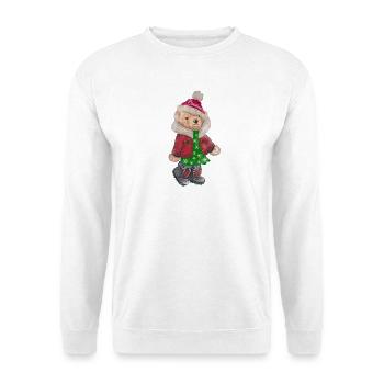 Christmas Bear, Christmas gift - Unisex Pullover - Weiß - Vorne