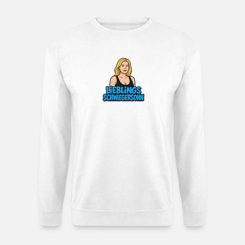Lieblingsschwiegersohn - Unisex Pullover - Weiß