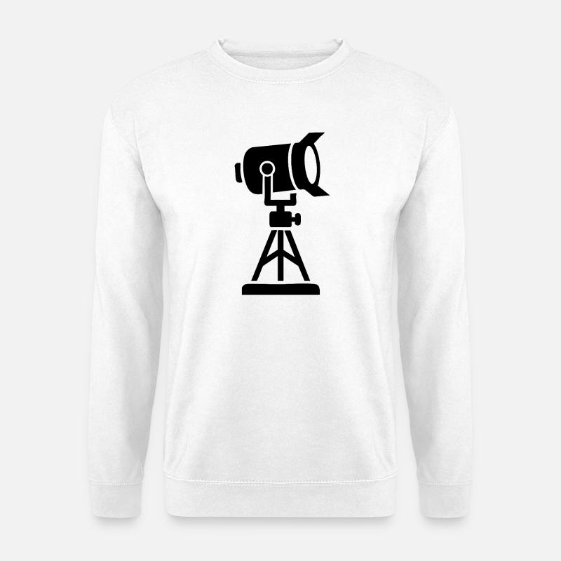 Scheinwerfer - Unisex Pullover - Weiß