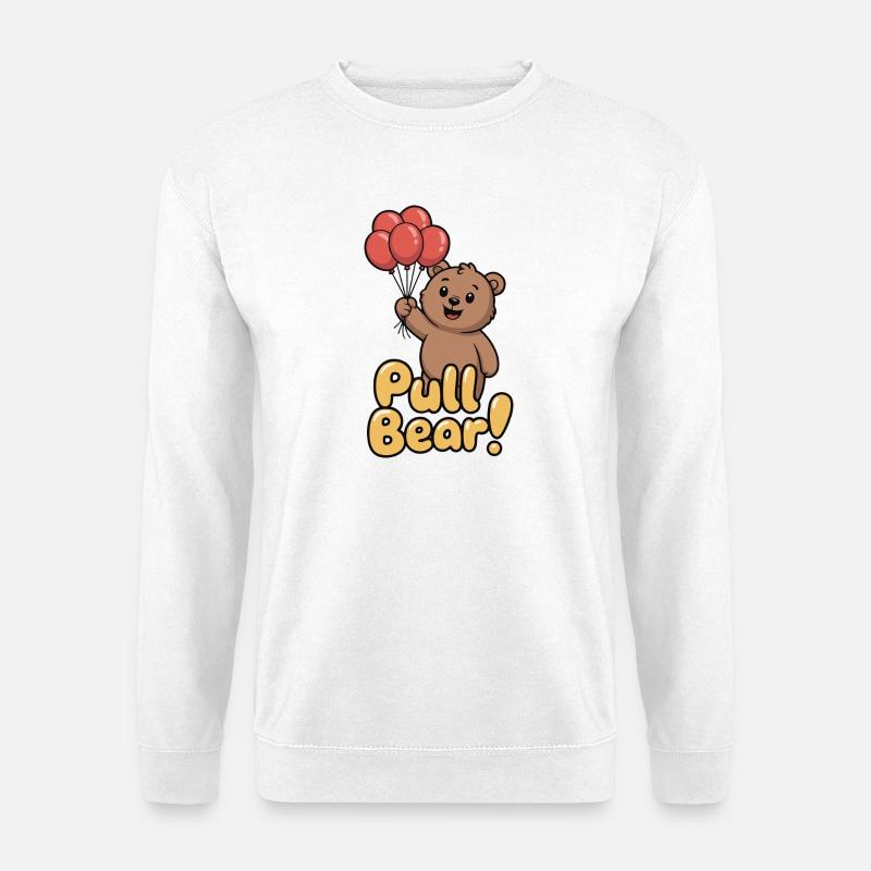 Bärenballons - Unisex Pullover - Weiß
