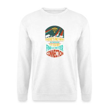 Safari Afrique Serengeti faune et savane animaux - Sweat-shirt Unisexe - blanc - Devant
