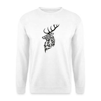 Stag - Unisex Sweatshirt - white - Front