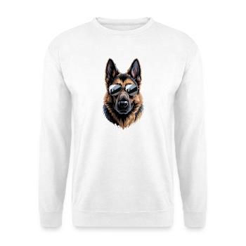 German Shepherd Dog Love German Shepherd Dog Dogs - Unisex Sweatshirt - white - Front