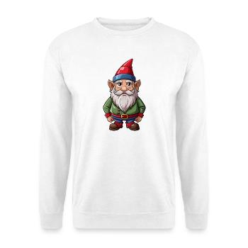 Gnome - Unisex Pullover - Weiß - Vorne