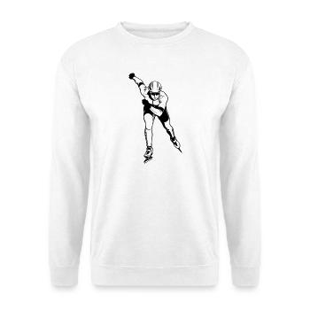 skate - Unisex Sweatshirt - white - Front