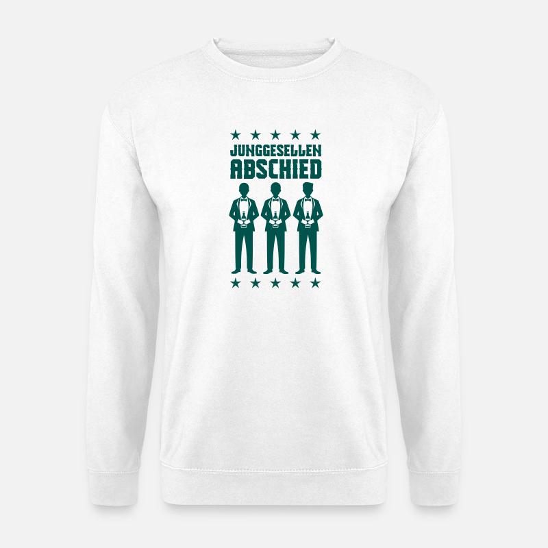 junggesellenabschied_sterne - Unisex Pullover - Weiß