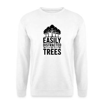 Tree Sayings Tree Funny Trees Gift - Unisex Sweatshirt - white - Front