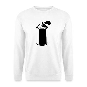 Spray Paint Can - Unisex Sweatshirt - white - Front