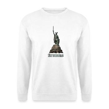 Arminius Germanic Hero - Unisex Pullover - Weiß - Vorne