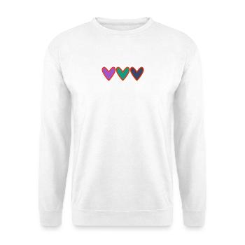OMA. MUTTERTAG. ALLES GUTE ZUM OMA-TAG. ICH LIEBE DICH - Unisex Pullover - Weiß - Vorne