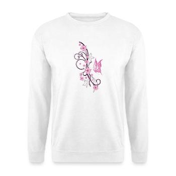 Cherry Blossom Flowers Spring Sakura - Unisex Sweatshirt - white - Front