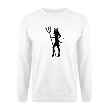 devil - Unisex Sweatshirt - white - Front