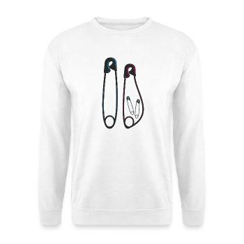 Pregnancy Announcement Gemini Baby Parents - Unisex Sweatshirt - white - Front
