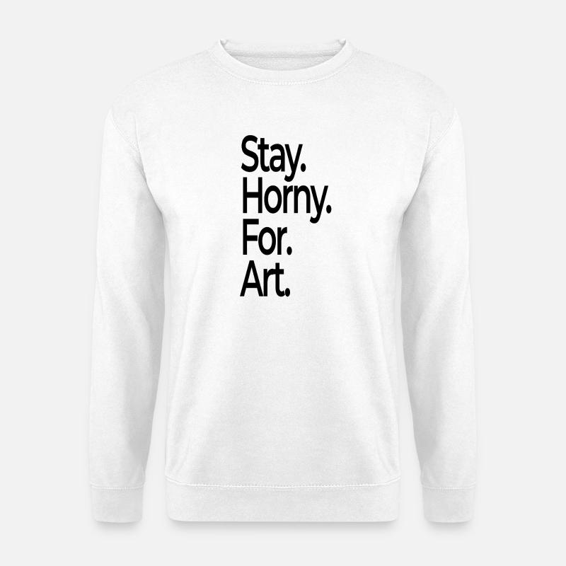 Art Lover - Unisex Pullover - Weiß