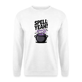 Spell Yeah! - Unisex Sweatshirt - white - Front