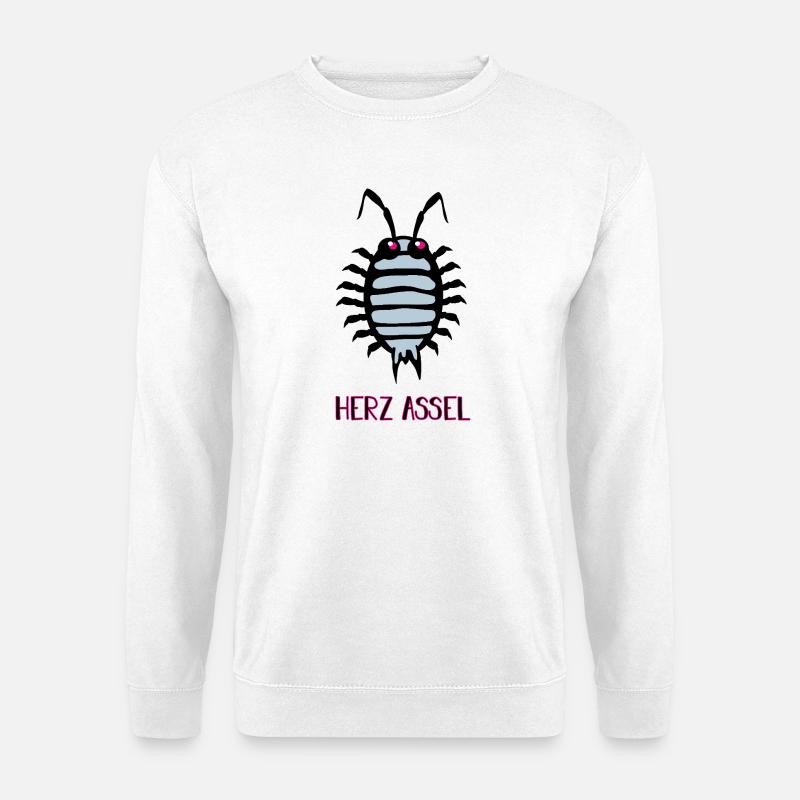 Assel - Unisex Pullover - Weiß